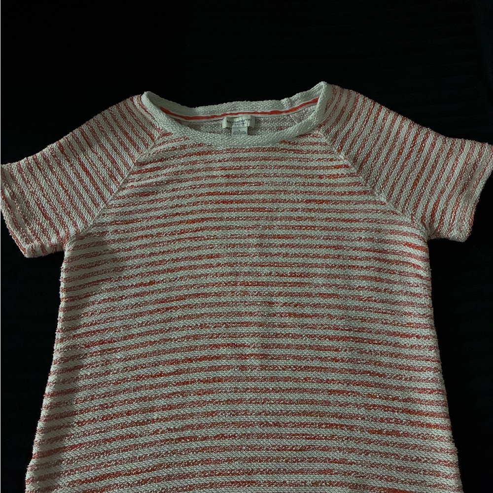 Liz Claiborne Kids Red and White Striped Tee